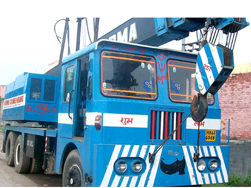 Crane Hiring Service in India