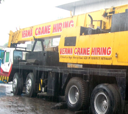 Crane Hiring Service in India
