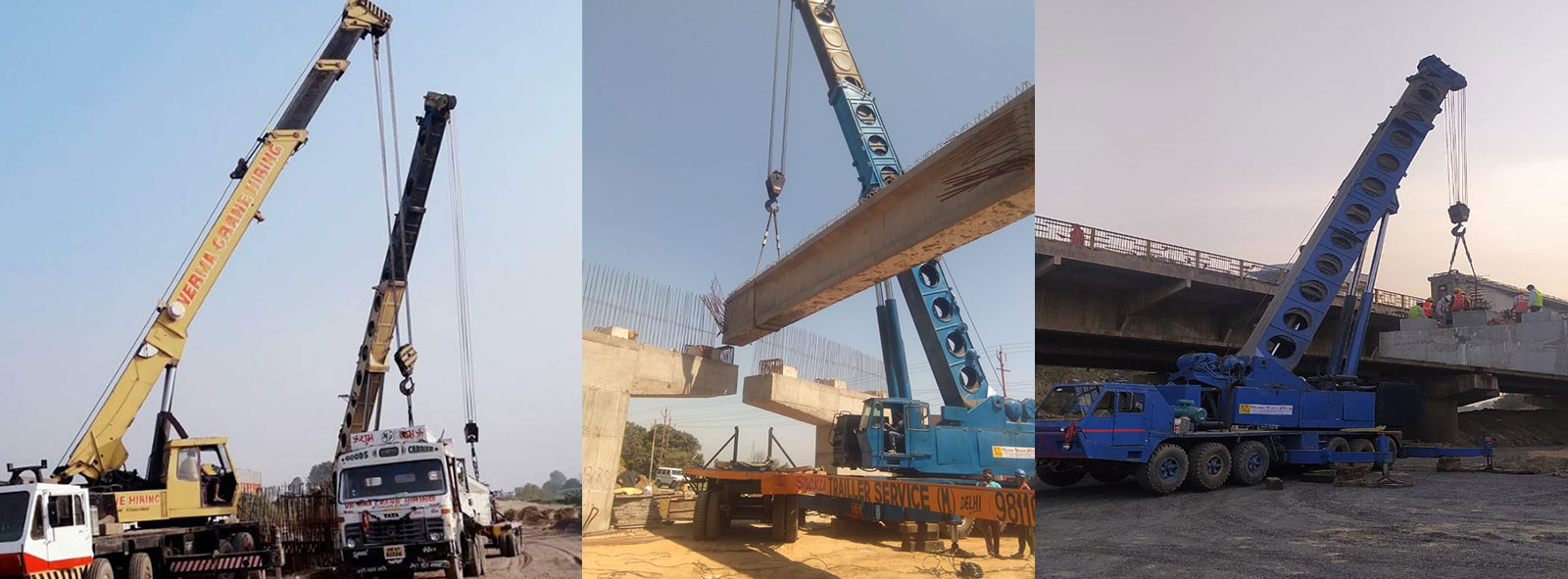 Crane Hiring Service in India